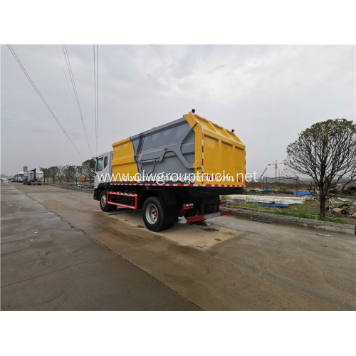 Hydraulic lifter container garbage truck